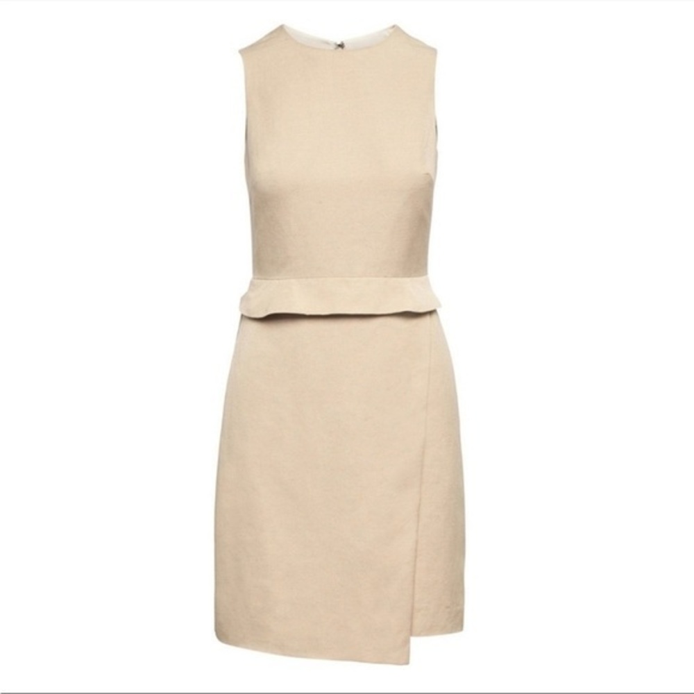 Banana Republic Tan Sleeveless Dress